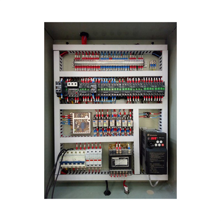 Гидравлический сервоавтоматический листогибочный пресс с ЧПУ 6 + 1 оси с контроллером Delem DA66T для гибки электрических шкафов