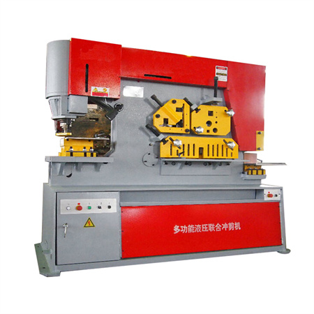 Производство CNC Ironworker Machine Штамповка и резка для продажи China Hydraulic Pressing Metal Products Machine