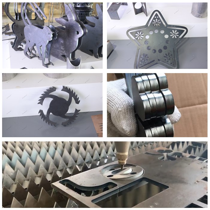Автомат для резки 1000в 2000в лазера волокна Кнк для вырезывания трубки алюминиевого металла стального